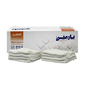 خرید و قیمت گاز غیر استریل پارمین جعبه دار 8 لایه